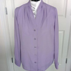 NEW SILK-LIKE PENDLETON BLOUSE (14)